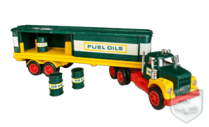 1976 Hess Box Trailer: The Hess Logo Barrel Debut