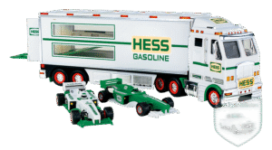 2003 Hess Toy Truck and Racecars: The Reverse Pull Debut