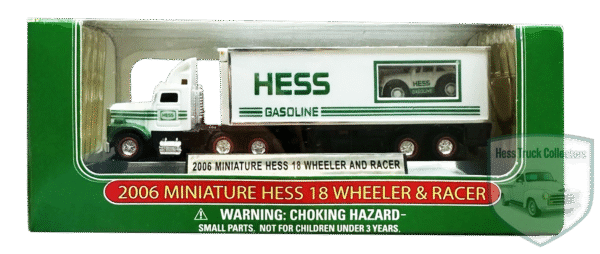 2006_Hess_Mini_Hess_18_Wheeler_And_Racer_View_2 2006_Hess_Mini_Hess_18_Wheeler_And_Racer_View_2