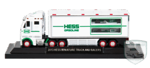 2013 Hess Mini 18-Wheeler and Racecars: Miniature Hauler
