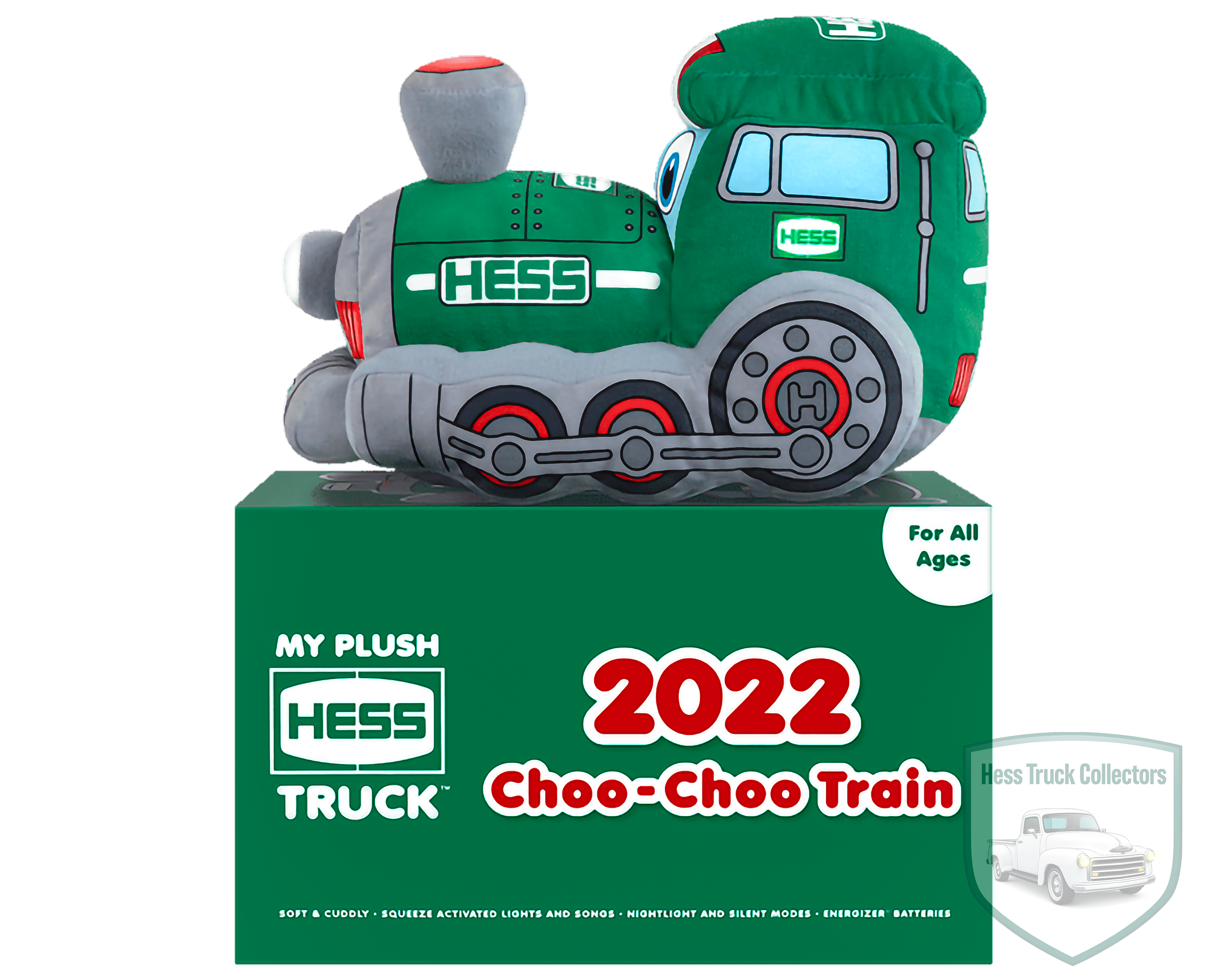 2022 My Plush Hess Truck Choo Choo Train View 2