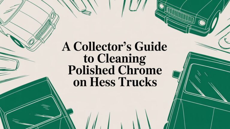 A Collector’s Guide to Cleaning Polished Chrome on Hess Trucks