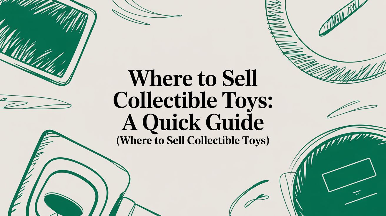 where to sell collectible toys guide illustration
